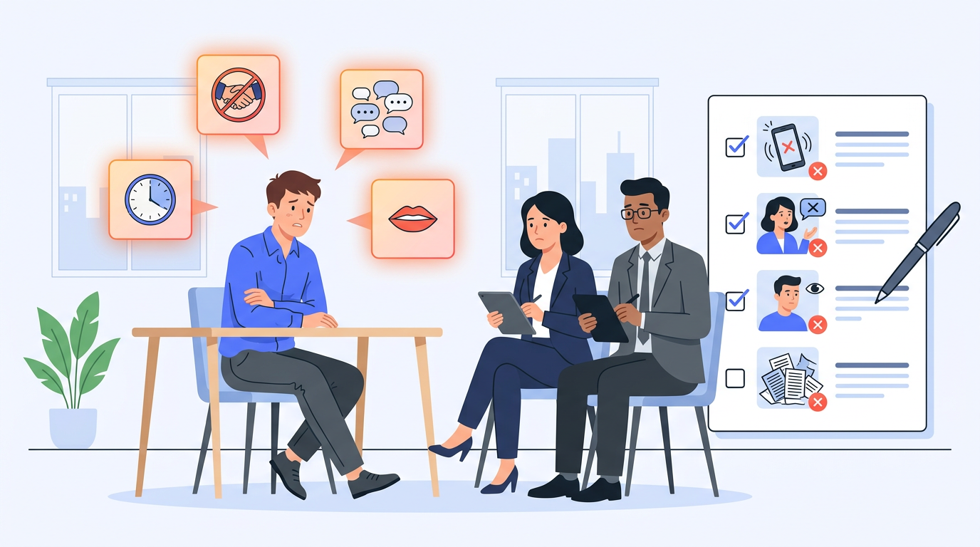 Common Interview Mistakes and How to Avoid Them (2026) | Free Practice