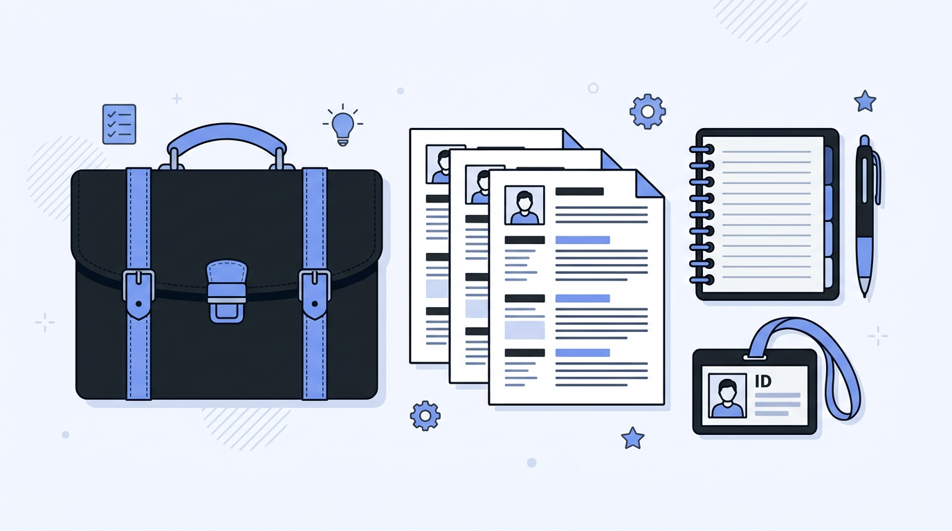 What to Bring to an Interview: Complete Checklist (2026) | Free Practice